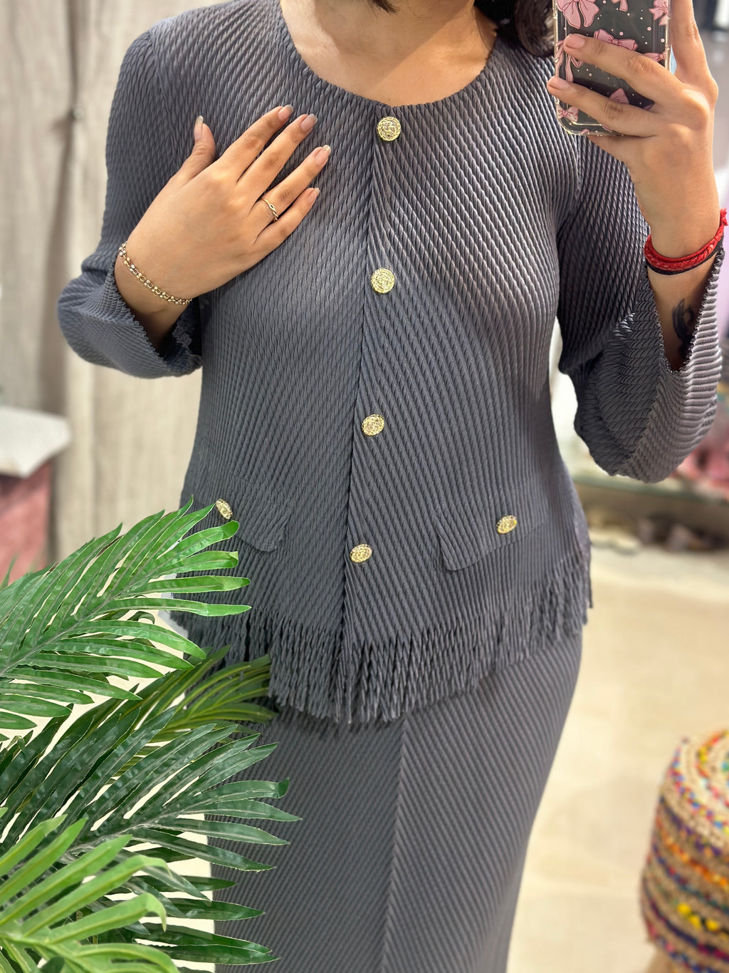 Classic Bamboo Skirt Set