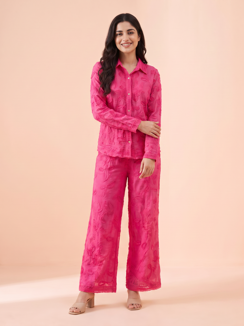 Fuschia Mul Set