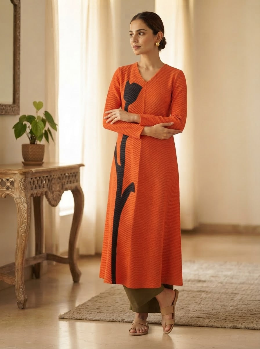 Tulip Pleated Dress
