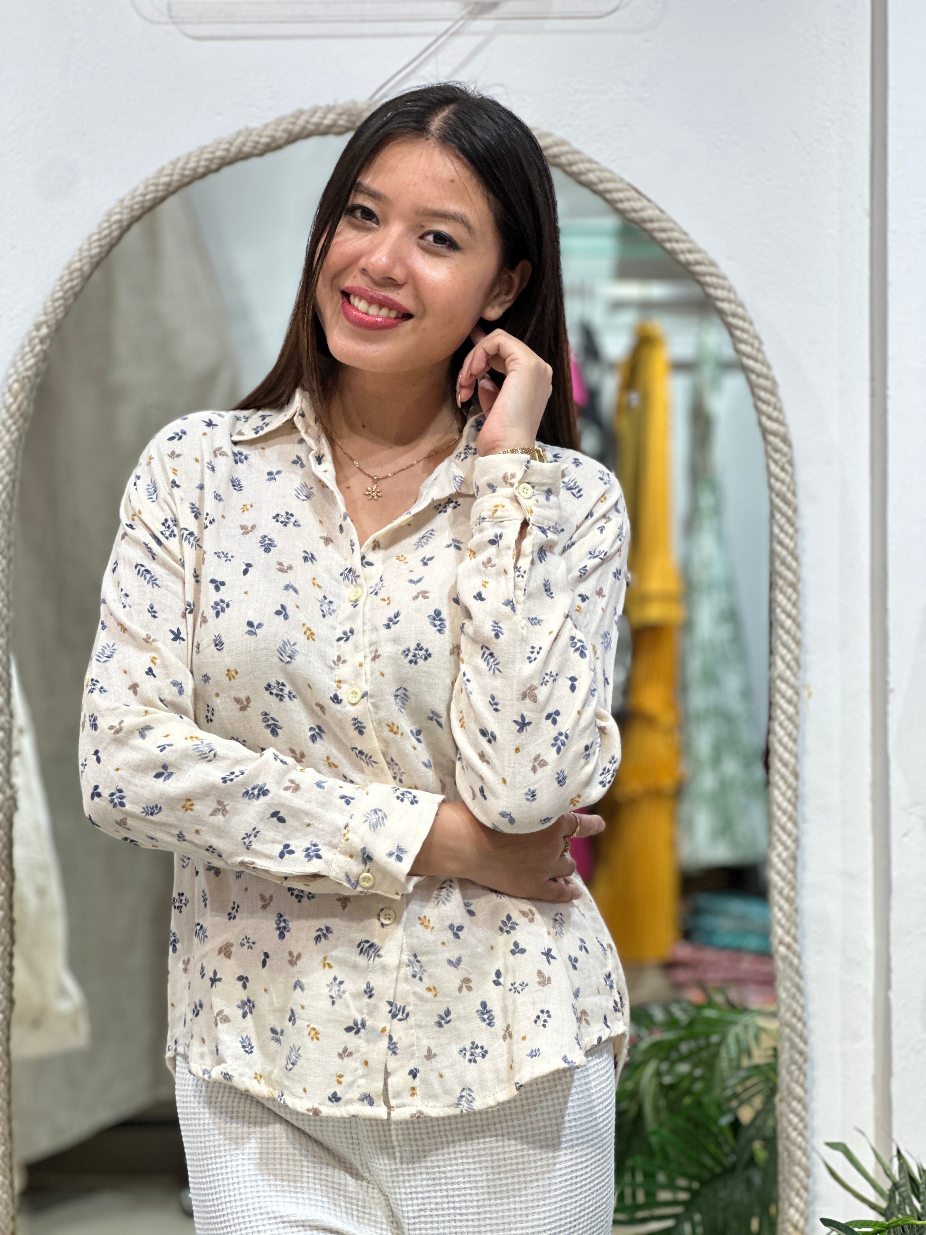 Meadow Breeze Floral Shirt