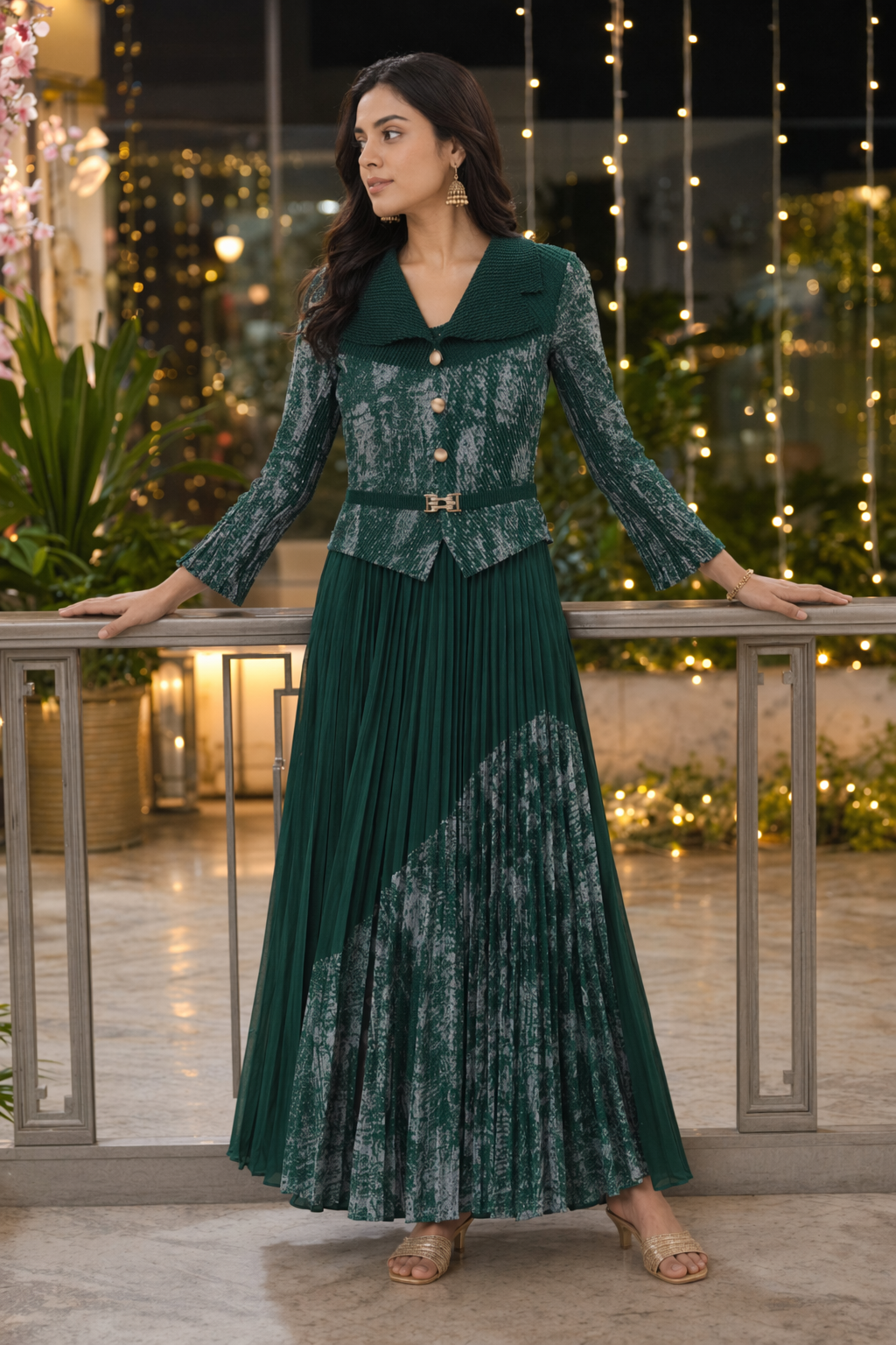Miami pleated Dress