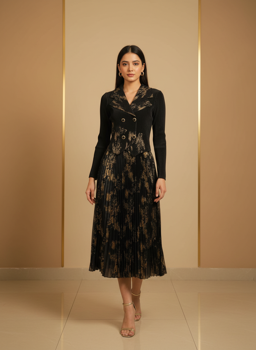 Miami pleated Dress