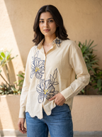 Summer Embroidered Shirt