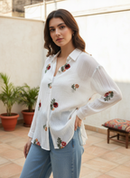 Pintresty Chanderi Shirt