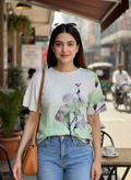 Floral Textured Top