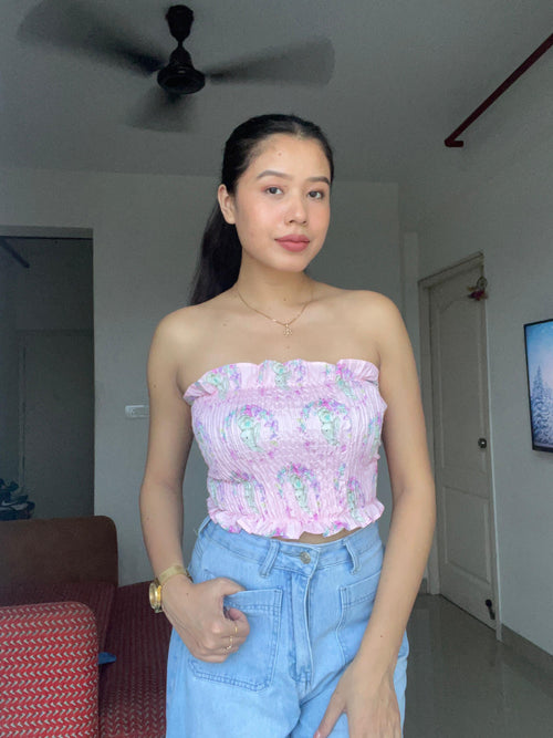 Blush Bunny Top Set