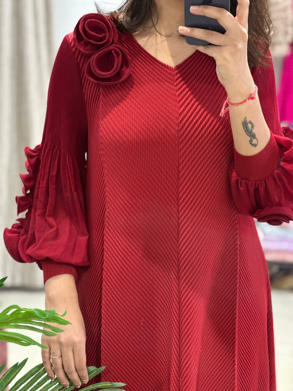 Valentina Hot Dress- Red