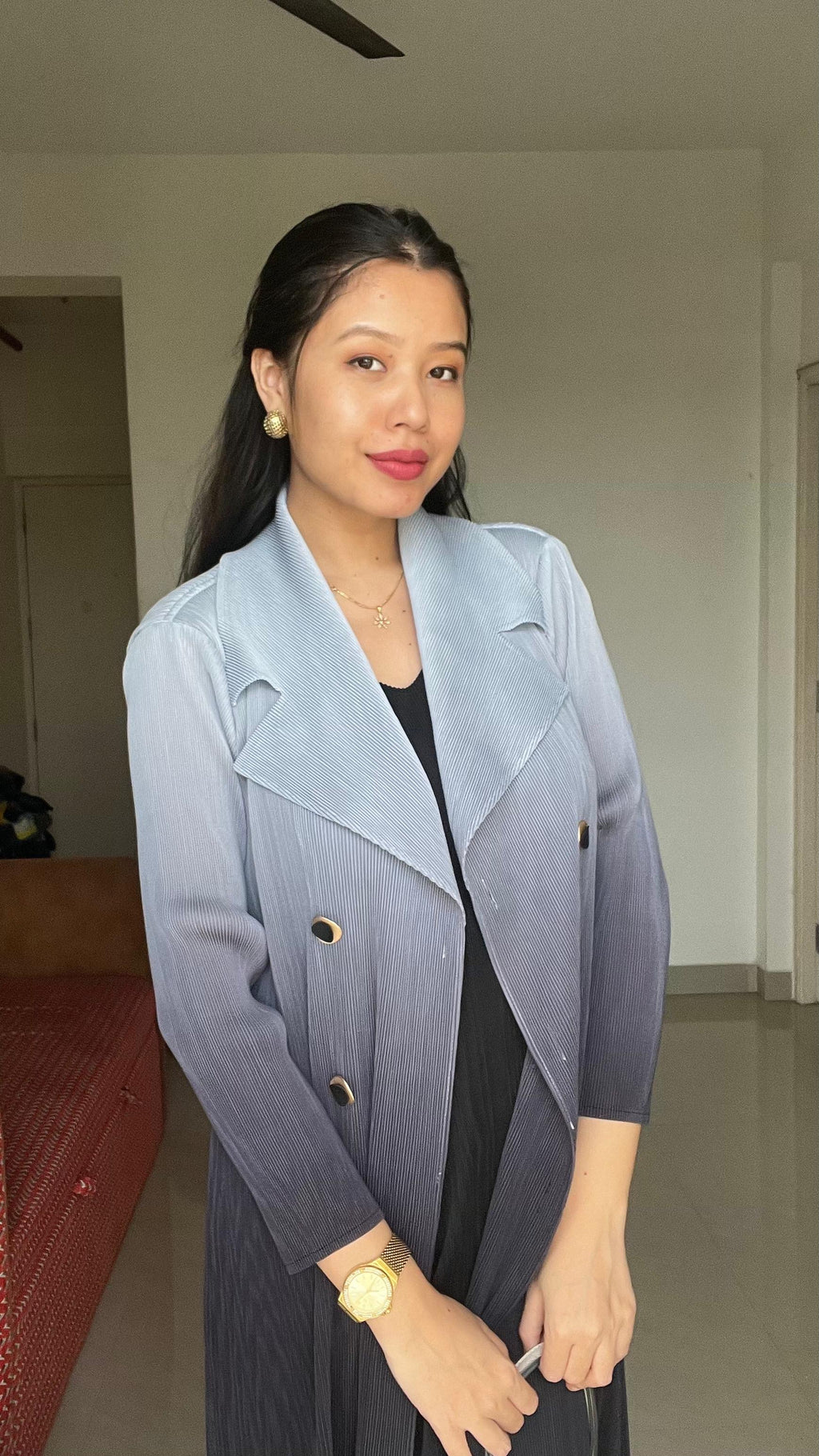 Blazer Ombré Statement Dress