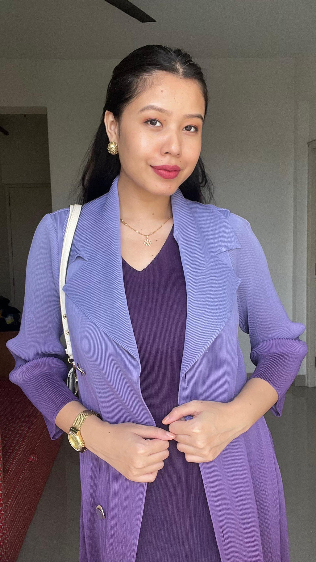 Blazer Ombré Statement Dress