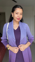 Blazer Ombré Statement Dress
