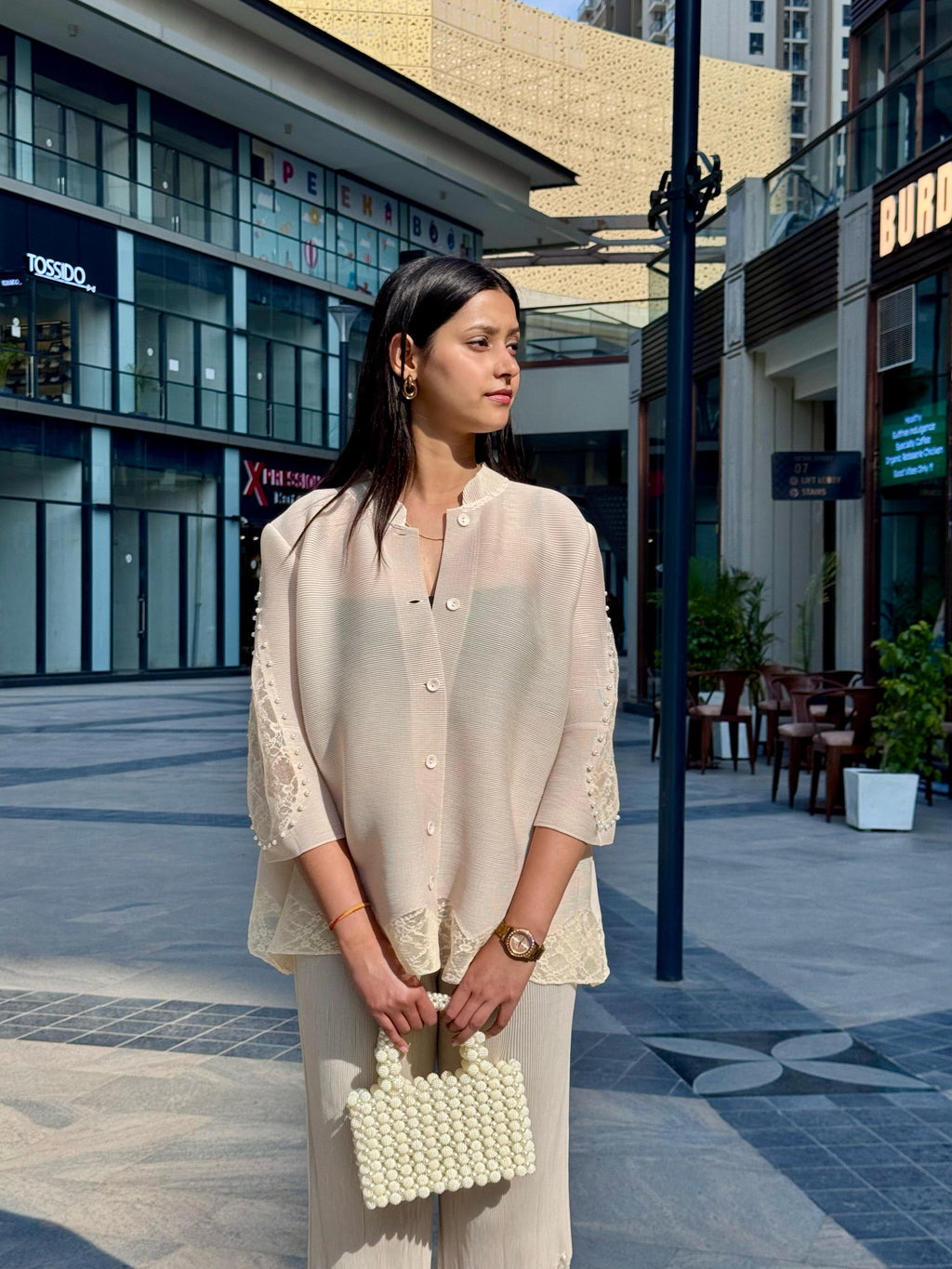 Camilla Pant Set- Ivory