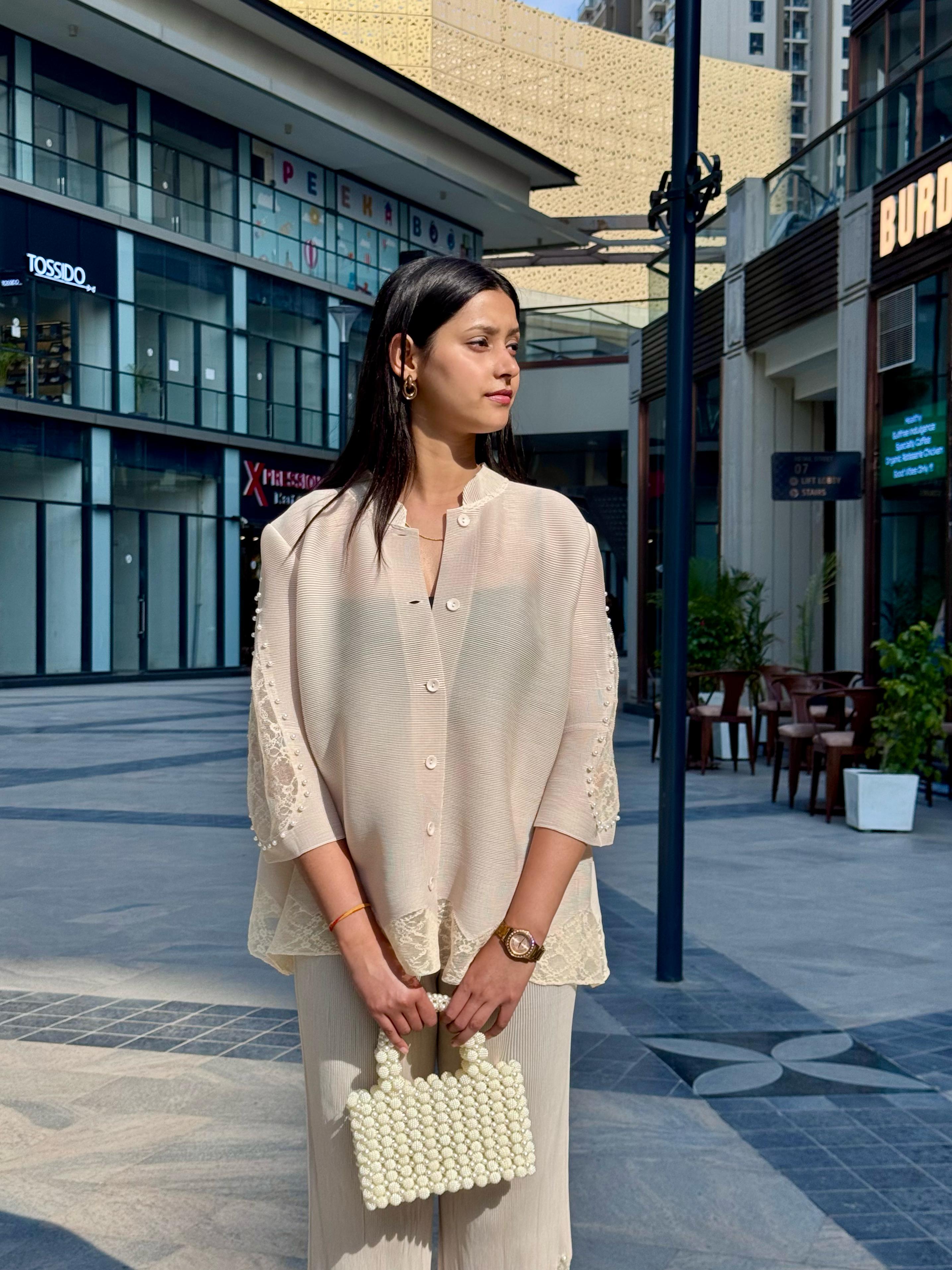 Camilla Pant Set- Ivory