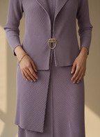 Blazer Pleated Dress