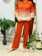 Sienna Ombre Pleated Lounge Set