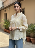 Floral Embroidered Tunic
