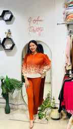 Sienna Ombre Pleated Lounge Set