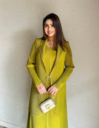 Blazer Pleated Dress