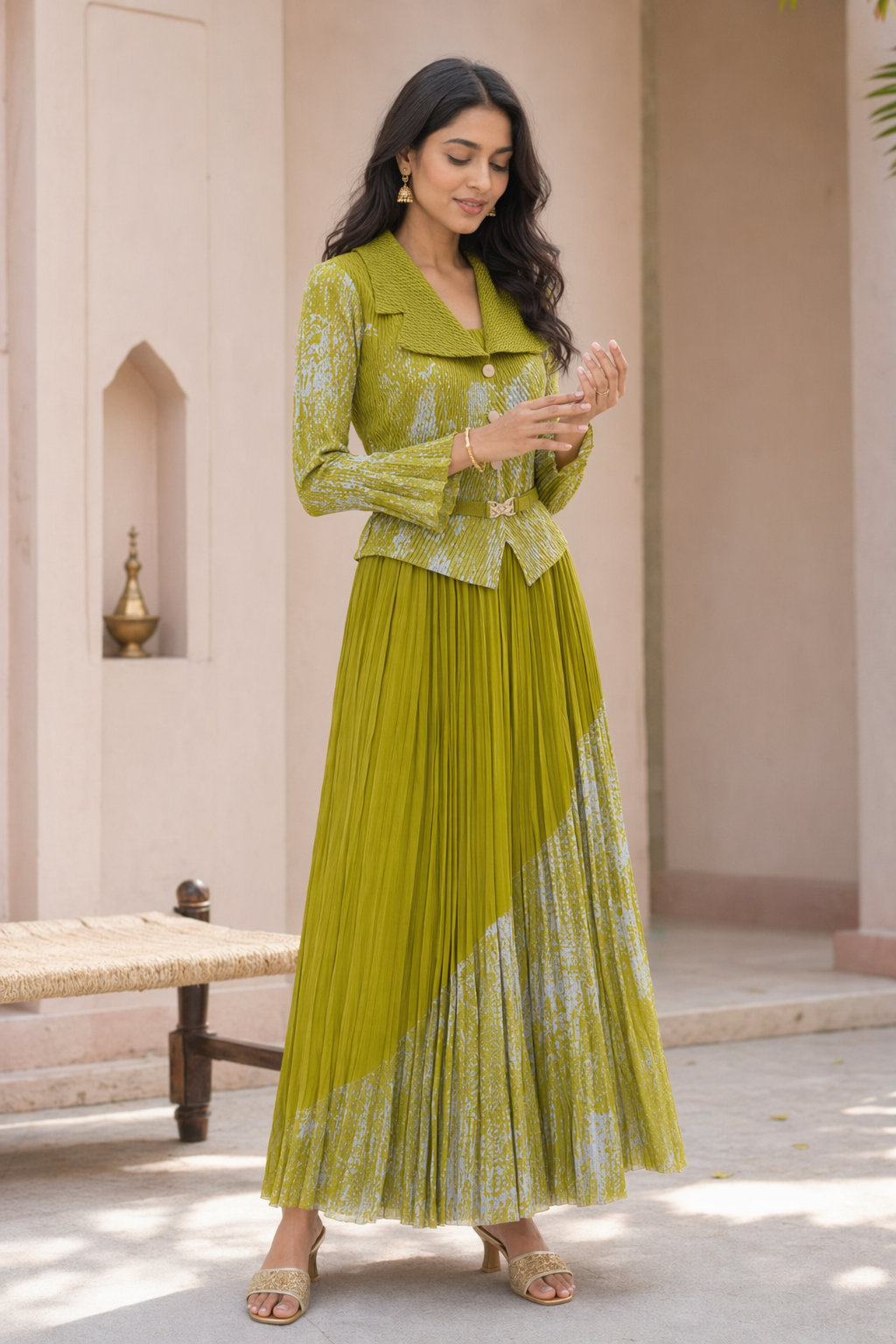 Miami Pleated Dress