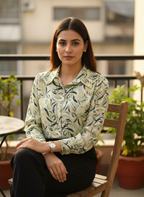 The Verdant Leaf Button-Down