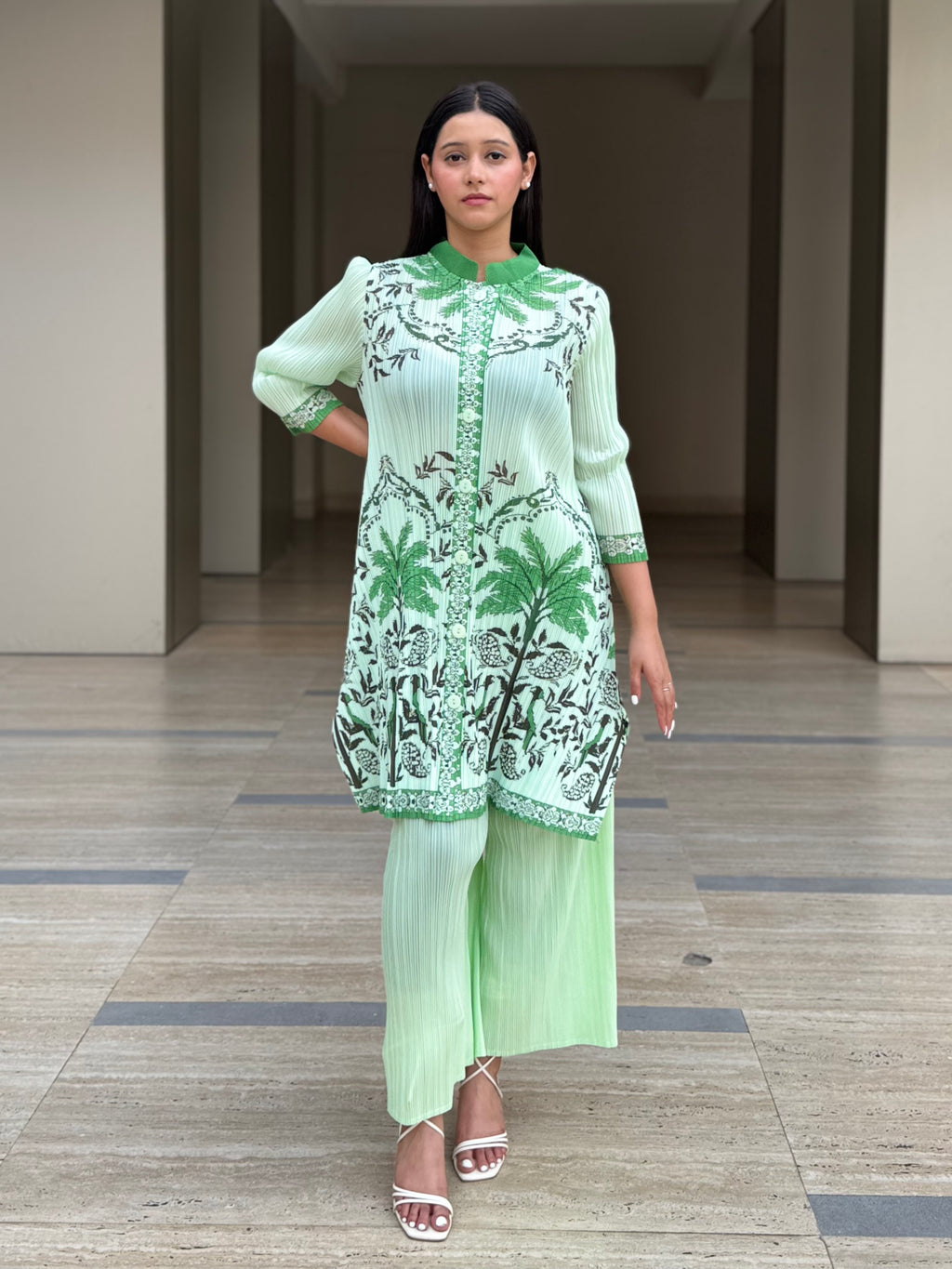 The Signature Pleated Co-ord Set
