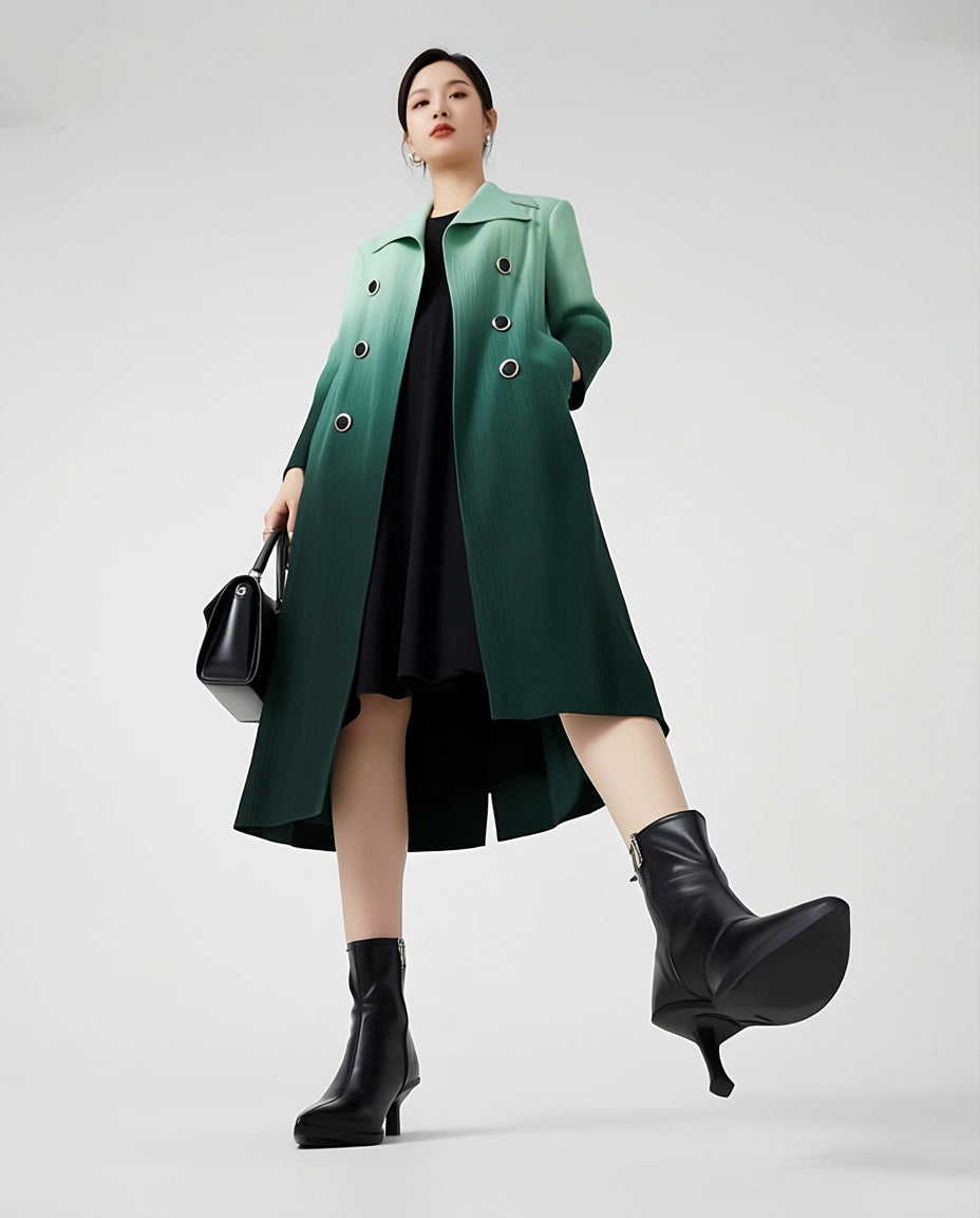 Blazer Ombré Statement Dress