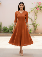 Mia Pleated Dress