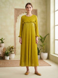 Pearl Pleated Dress
