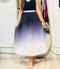 The Aria High-Rise Pleated Skirt