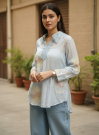 Summer Softest Chanderi Tunic