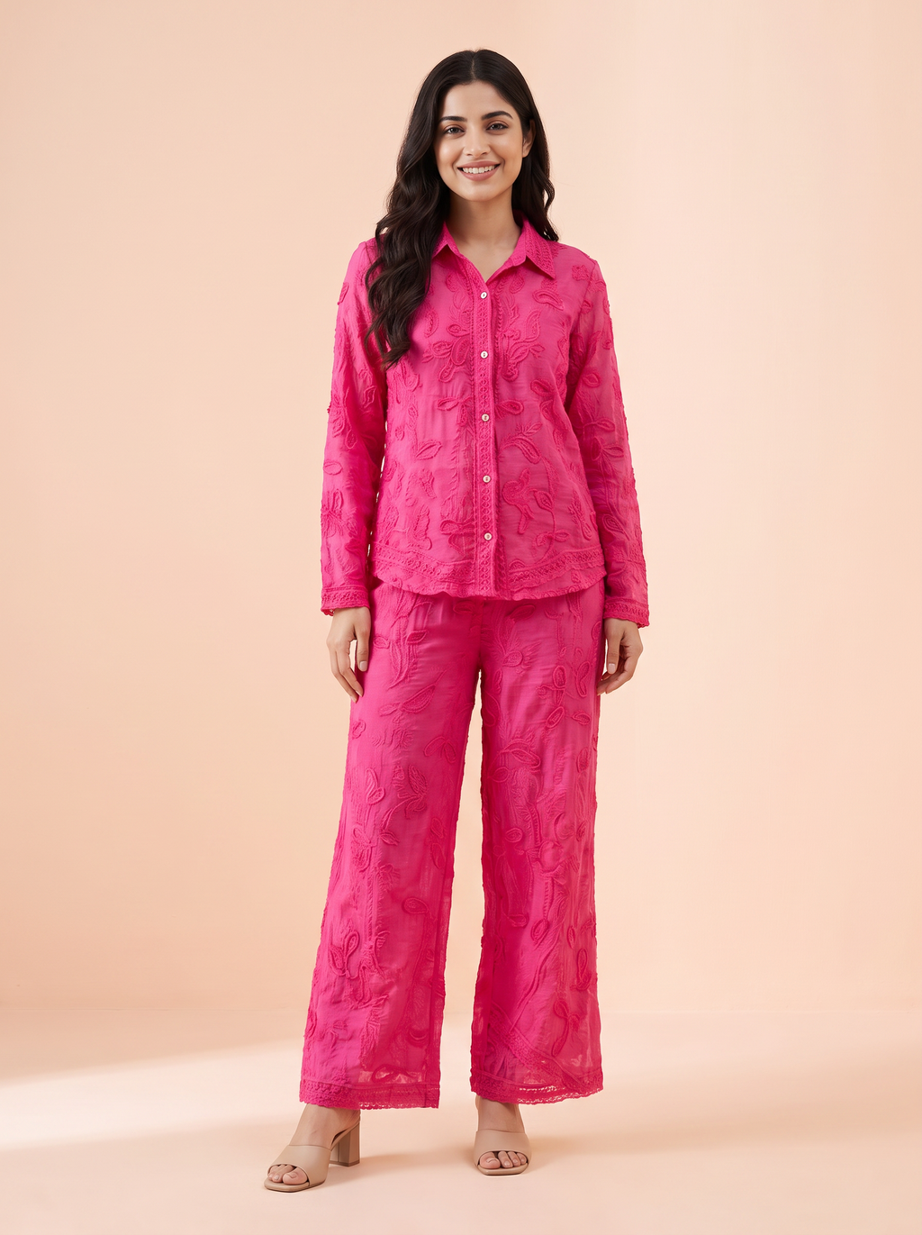 Fuschia Mul Set