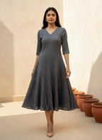 Mia Pleated Dress