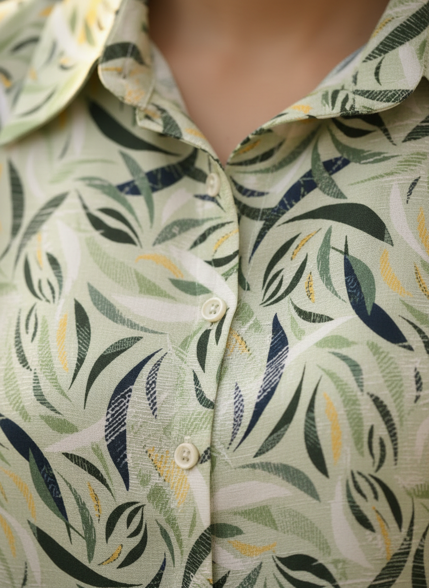 The Verdant Leaf Button-Down