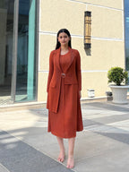 Blazer Pleated Dress
