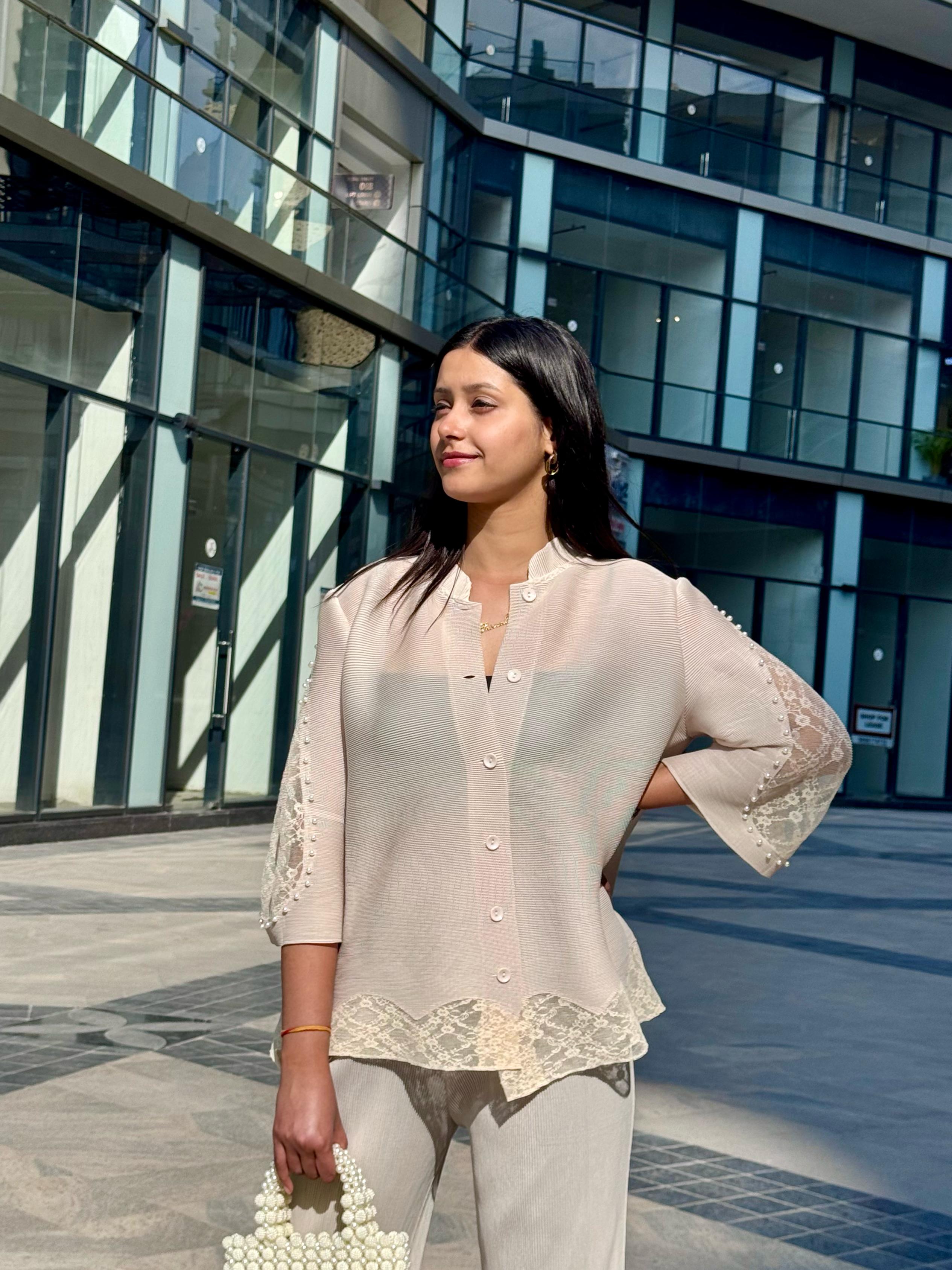 Camilla Pant Set- Ivory