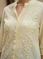 The Marigold Meadow Eyelet Blouse