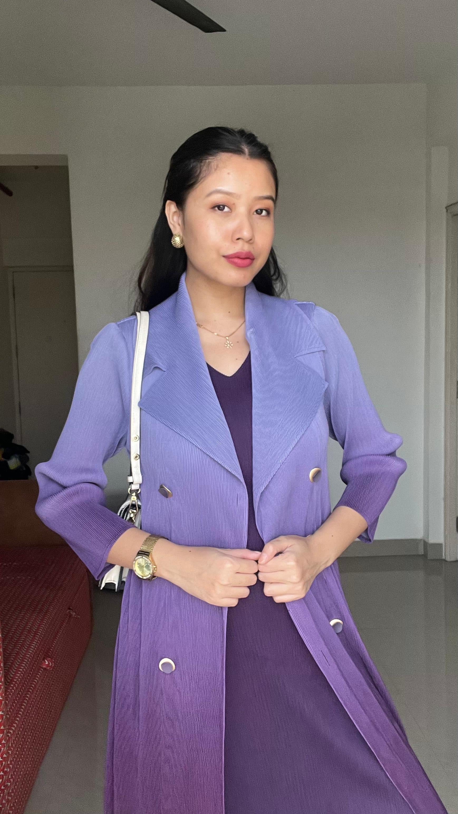 Blazer Ombré Statement Dress