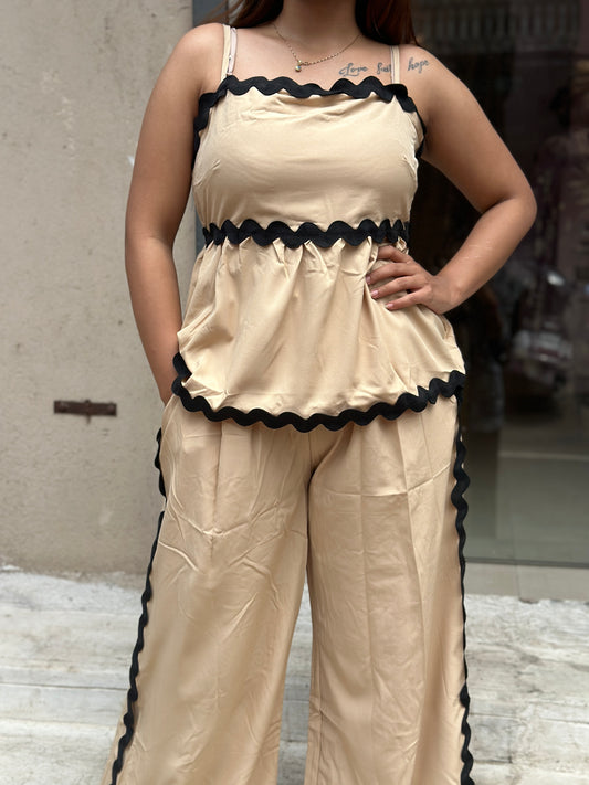 BEIGE CO-ORD SET
