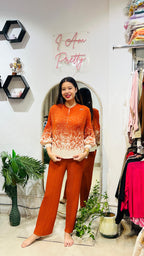 Sienna Ombre Pleated Lounge Set