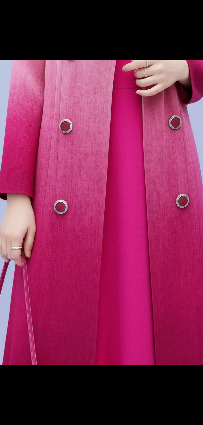 Blazer Ombré Statement Dress