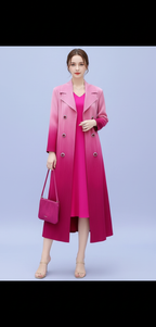 Blazer Ombré Statement Dress