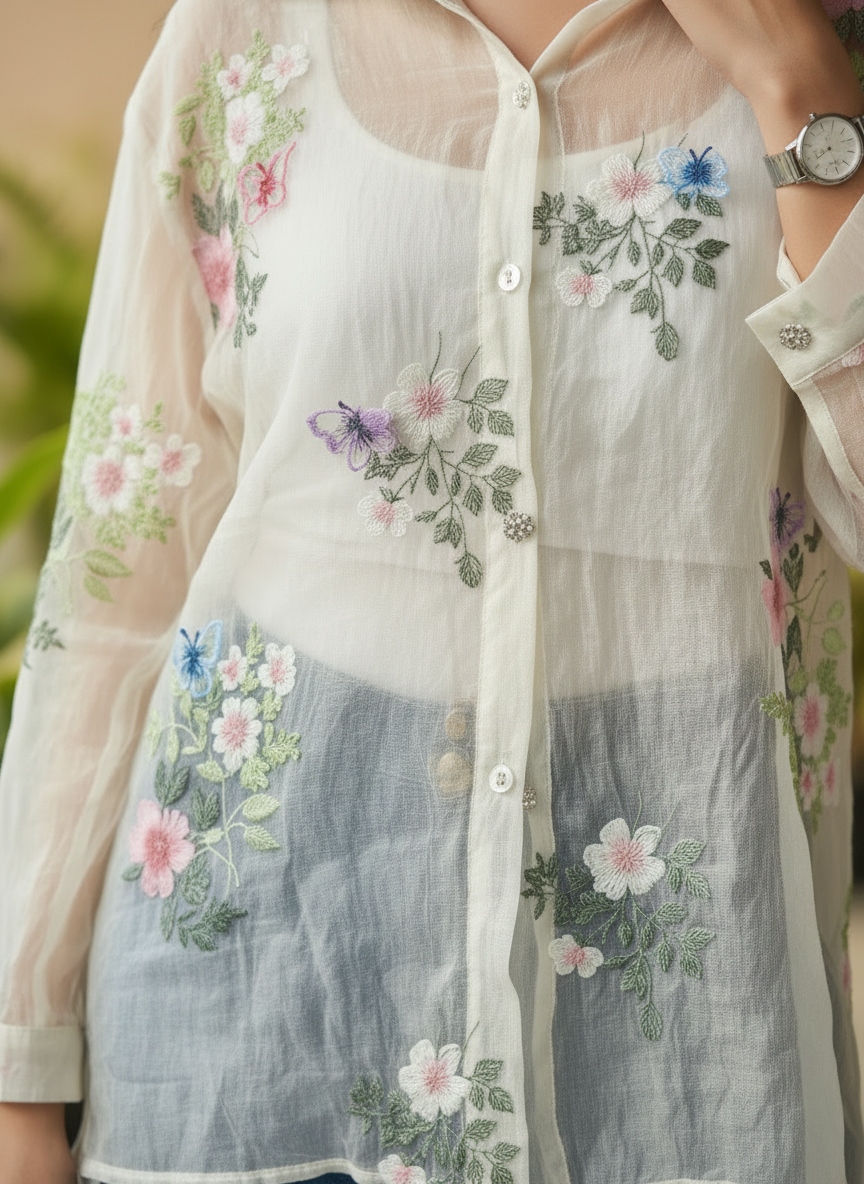 Butterfly Tissue Shirt