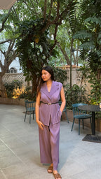 Amethyst Pleat Co-Ord Set