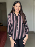 Chai-Stripe Heritage Shirt