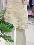 Cream Tunic Set