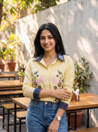 Striped Floral Shirt