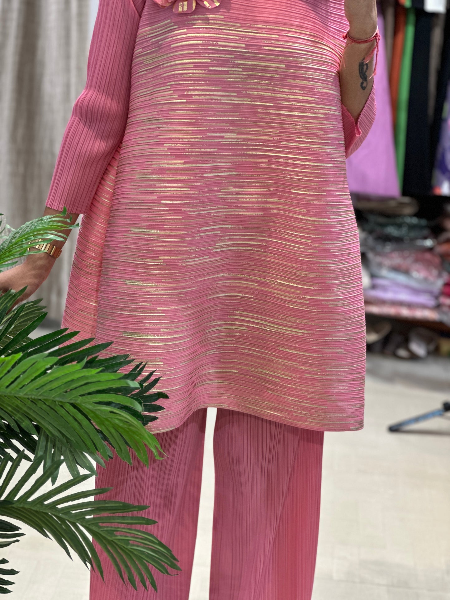 PINK TUNIC SET
