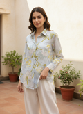 Floral Embroidered Shirt