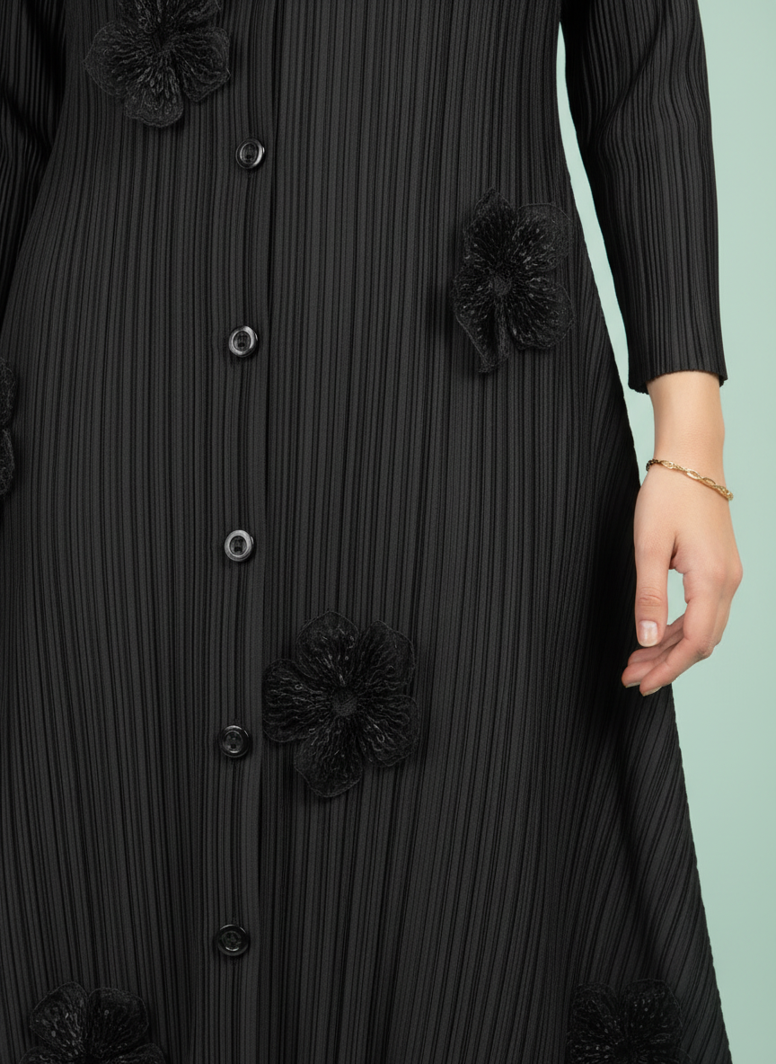 Saira Pleated Dress