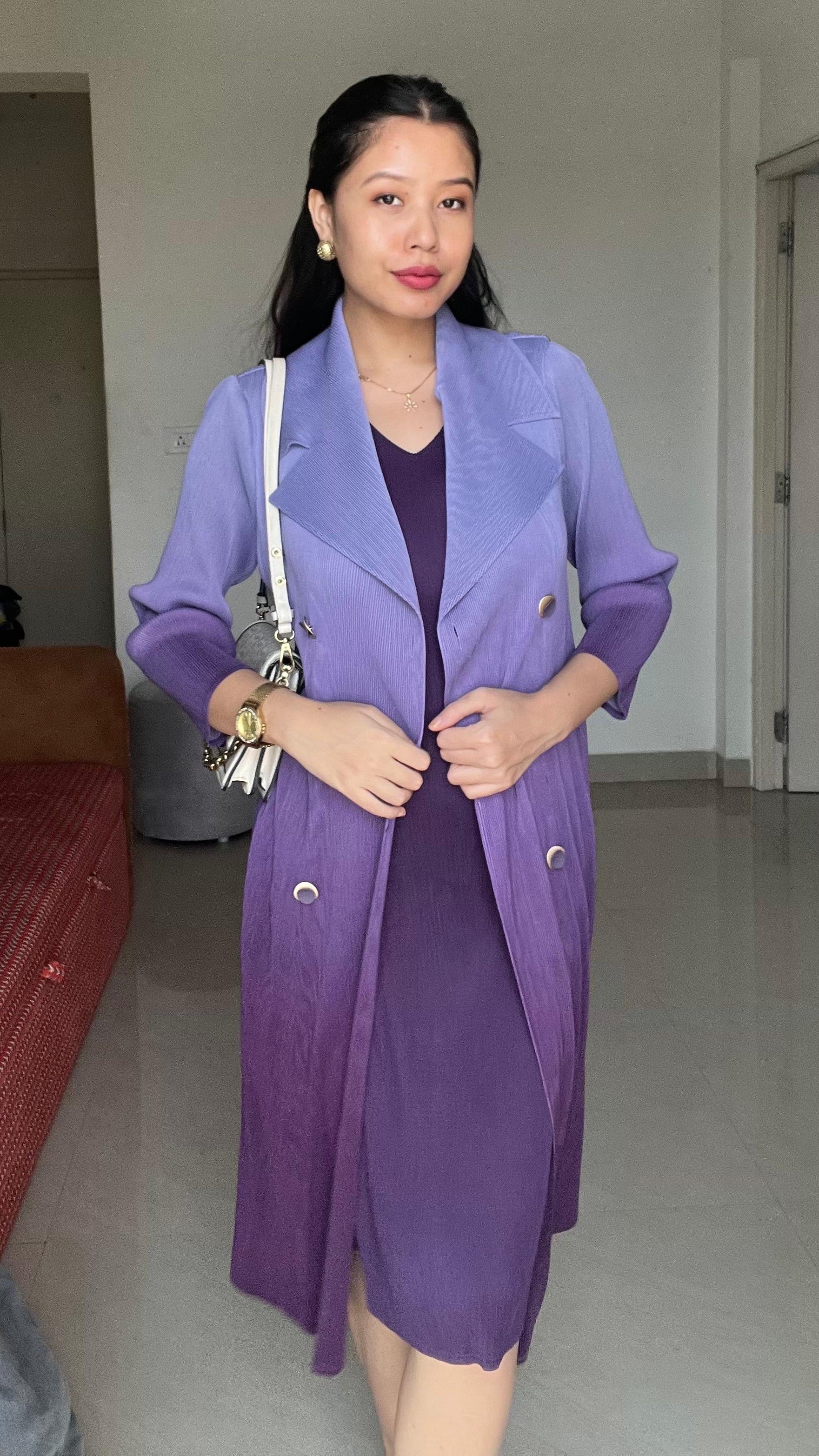 Blazer Ombré Statement Dress