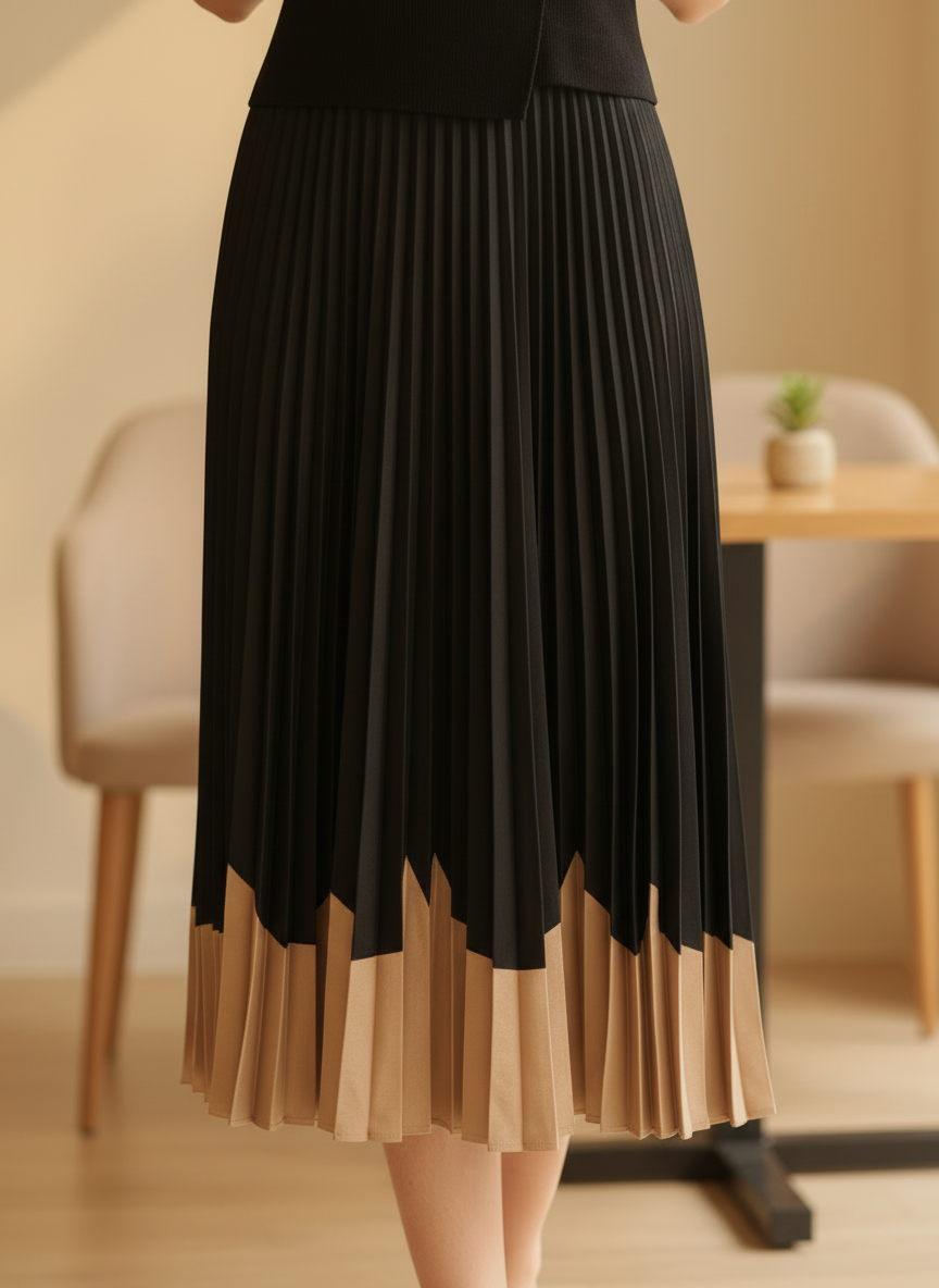 Elizabeth Pleated Dress